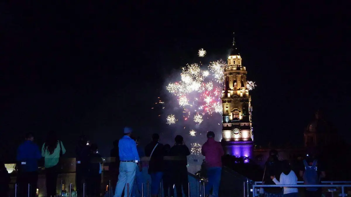 Encendido de Catedral desde mirador